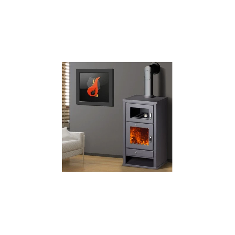 Poêle à bois avec four 16 kW BELLEZA DELUXE F Poêle à bois avec four 16 kW BELLEZA DELUXE F