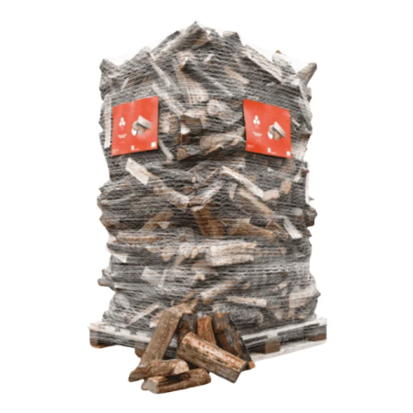 Bois de chauffage - 50 cm - ballot sur palette - 1.3 m3 - Extra Sec