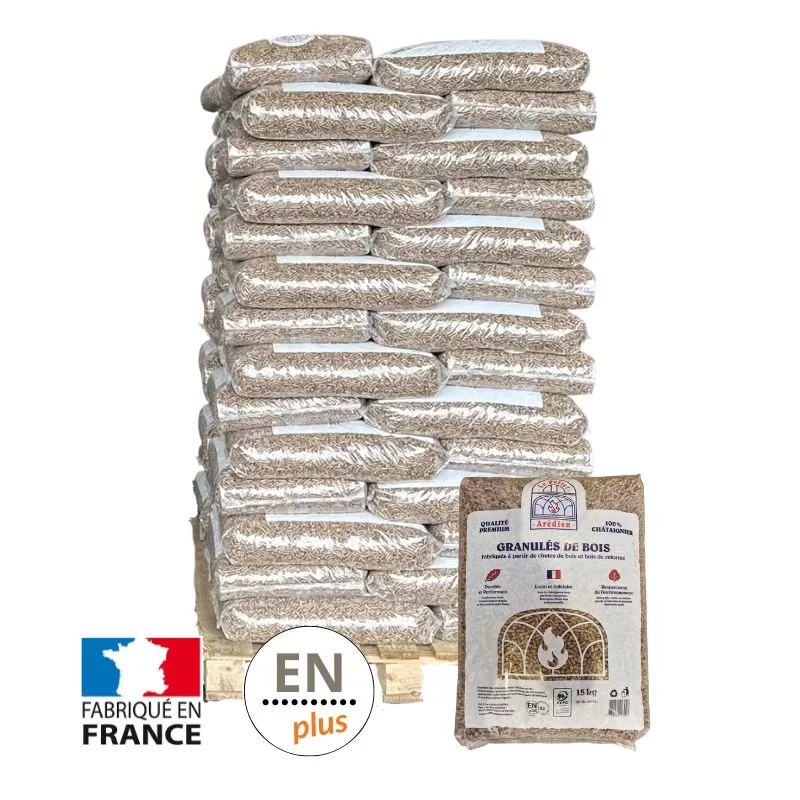 Pellet Arédien - Palette de 70 sacs Pellet Arédien - Palette de 70 sacs
