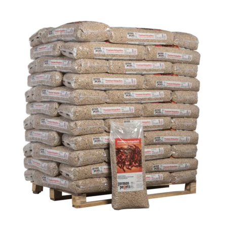Pellet German - Palette de 66 sacs de 15 kg