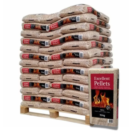 Pellet Excellent - Palette de 70 sacs de 15 kg